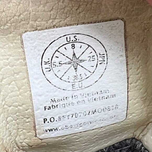 Oboz Boots Womens 8 Juniper Mid Bdry Waterproof WP Hiking Trail Shoes - Picture 10 of 10